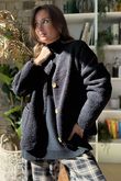 Highland Sherpa Jacket Black /14 =